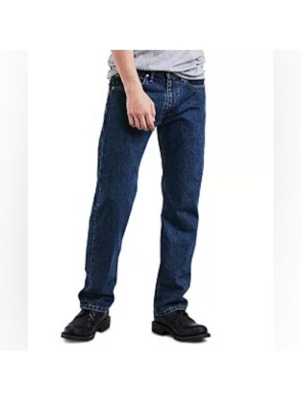 Levi's 505 Regular Straight Fit Non-Stretch Jeans